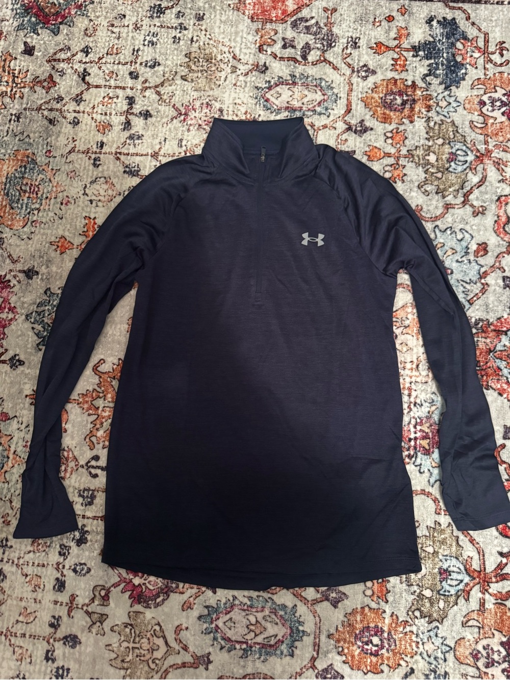 Under Armour Dark Navy Performance Quarter-Zip Pullover NWOT